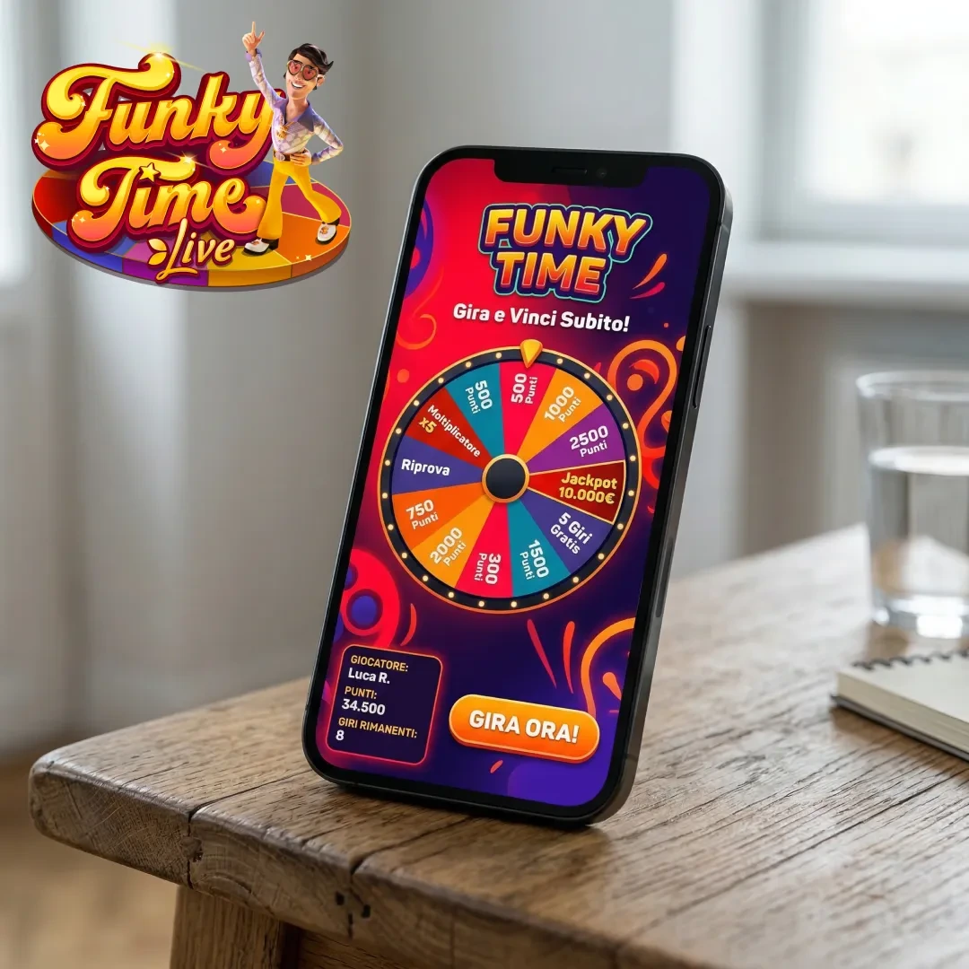 Funky Time Live casino ADM
